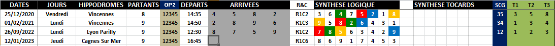 R1C6 - Réunion 1 Course 6